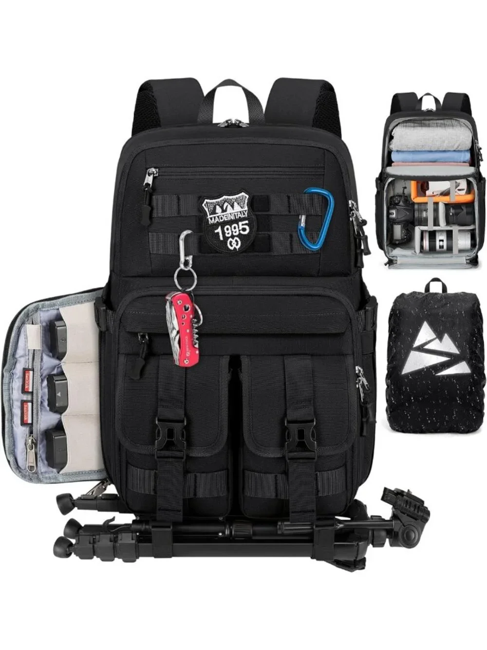 Stylish Camera Backpack for DSLR, SLR & Mirrorless - Perfect for Photographers